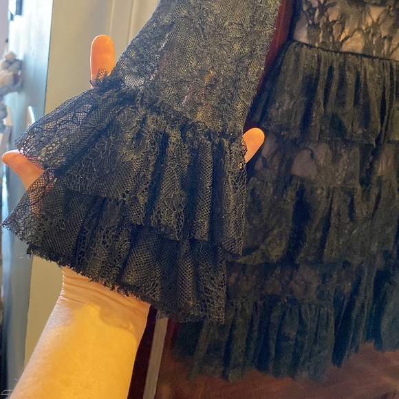 Bailey 44 Feeding Circle Ruffled Lace Dress - Picture 6 of 7